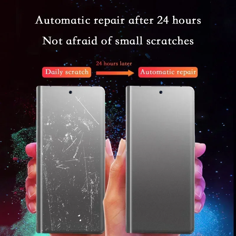 Matte Hydrogel Soft TPU Folie 6 5 4 3 2 5G – Vollständiger Schutz für innere und äußere Scharniere sowie Bildschirm – Bild 2