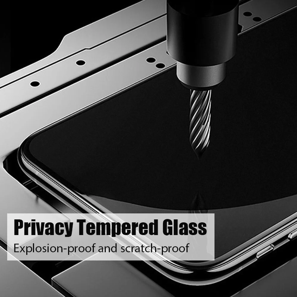 1/3/5 PCS Anti-Privacy-Hartglas Anti-Peep-Displays chutz Anti-Spy-Front glas Peep-Proof-Schutz folie Privacy Glass – Bild 6