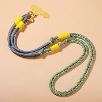 Neue Handy-Lanyards mit Patch, abnehmbare lange Halsbänder, personalisierte Handy-Trageriemen