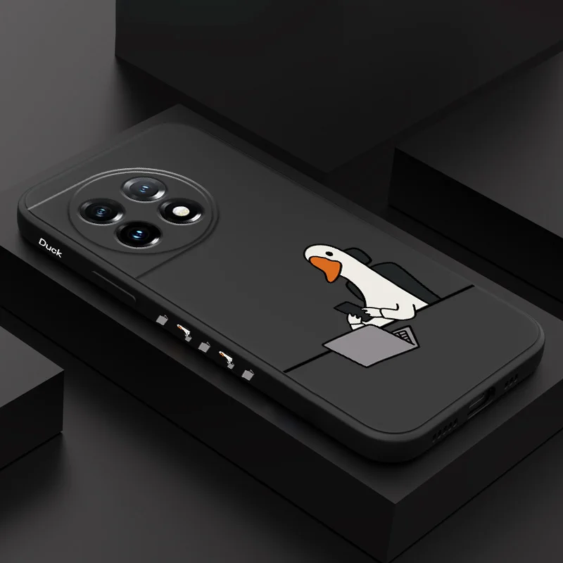 OnePlus 12: Arbeitsharte Handyhülle 10T 9R 9RT 9 8T 8 7 7T Pro 5G Flüssigsilikonhülle