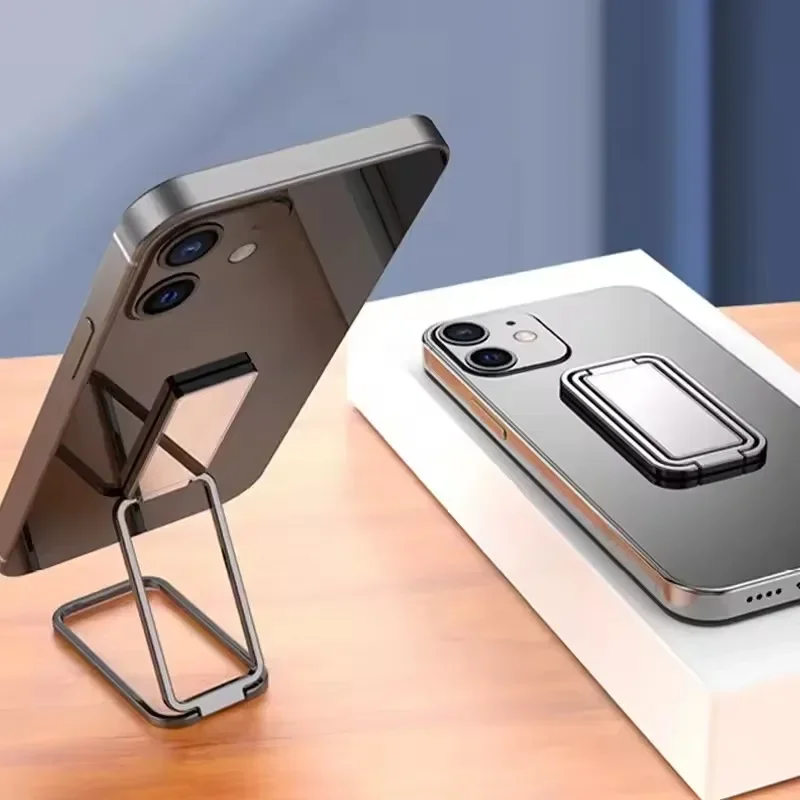 Handy-Ringhalter für iPhone Pro Xiaomi Fingerständer 360-Grad-Rotation Metall-Handyring-Griff Faltbarer Handyständer