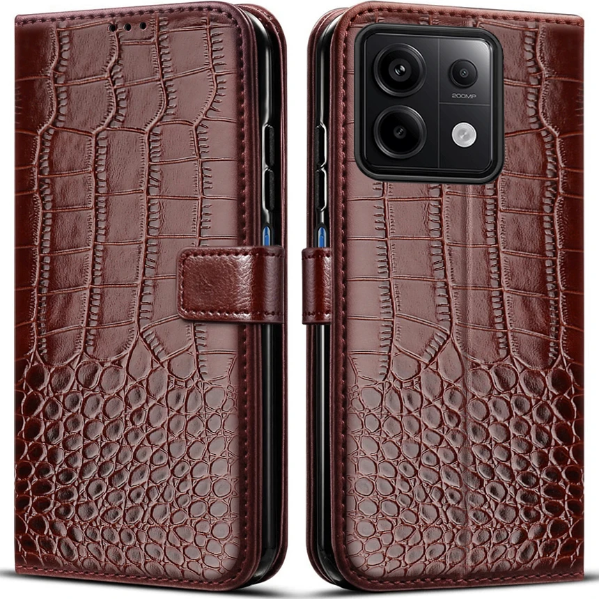 Redmi Note 13 Pro 5G: Brieftaschenhülle 13Pro 14Pro 5G 15Pro Flip Leder Karten-Handyhülle