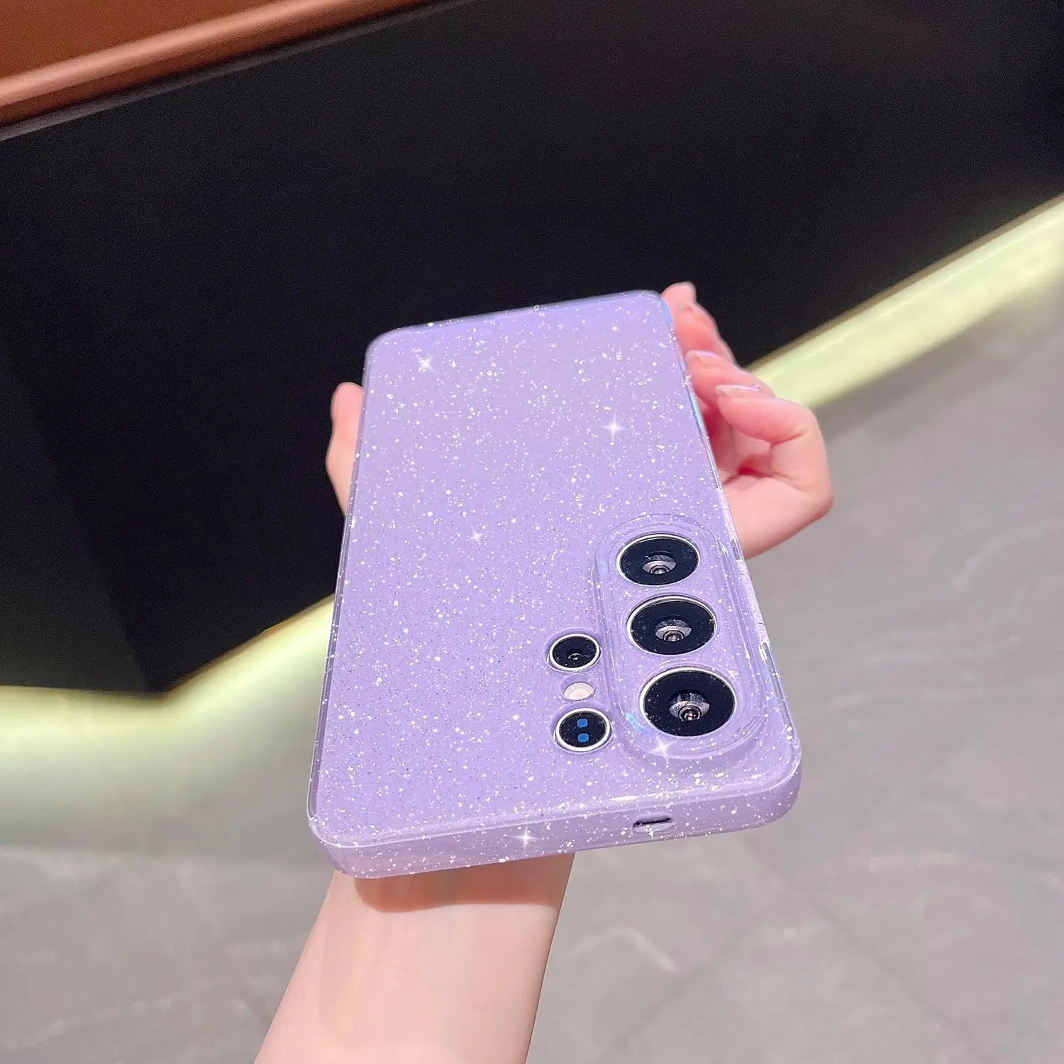 Glitzerhülle Niedliche Ästhetische Bling Handyhülle für Frauen und Mädchen Zubehör – Bild 5