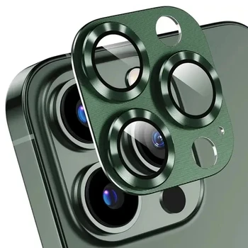 iPhone 16 Pro Max: Metall Kamera Objektiv Schutz Glas Objektiv Funda Volle Abdeckung objektiv Kamera Glas