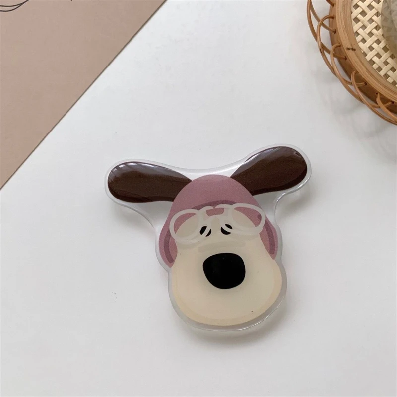 Cartoon Niedlicher Hund Faltbarer Fingerring Griptok Telefonhalter für IPhone 16 15 Samsung Support Socket Pocket Grip – Bild 6