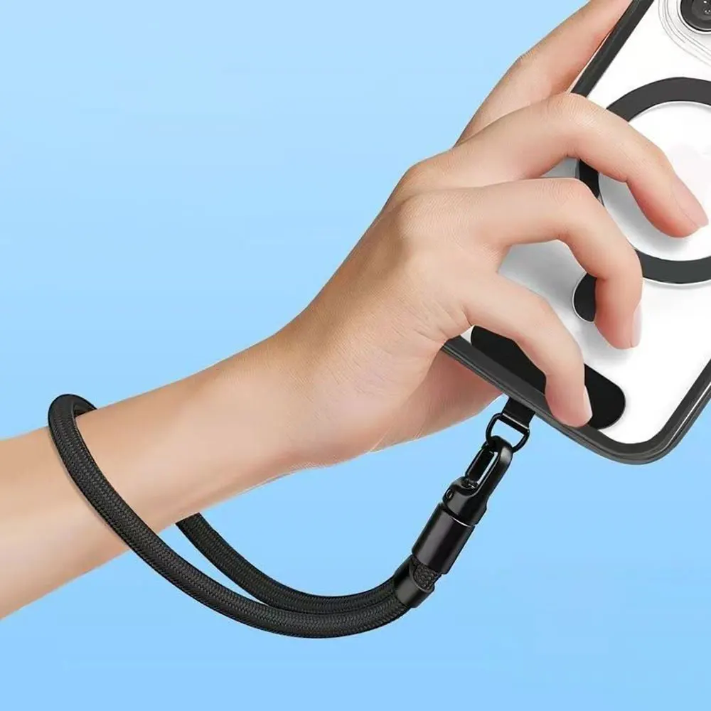 Universelles Telefon-Lanyard mit Clip, verbessert, Anti-Drop 360° °   Drehbarer, verstellbarer Hals-/Umhängegurt für alle Handyhüllen – Bild 5