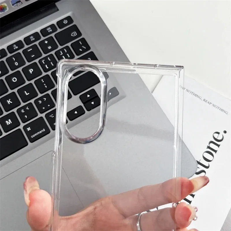 Matte transparente ultradünne PC 2-in-1-Handyhülle 8 Wide, harte, stoßfeste Schutzhülle – Bild 5