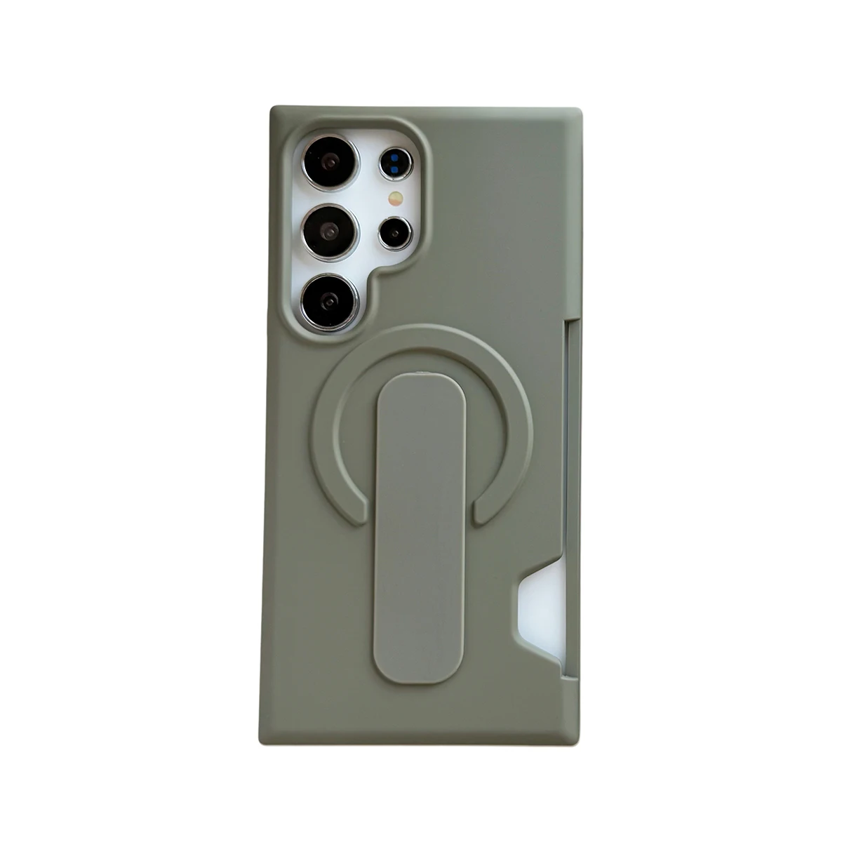 Magnetische Standhülle Cover Matte PC Ringhalter Mag-safe Kartenfach Schutzhülle Fundas – Bild 6