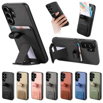 Galaxy A36: Finger Strap Telefon Fall Stoßfest Karte Halter Abdeckung