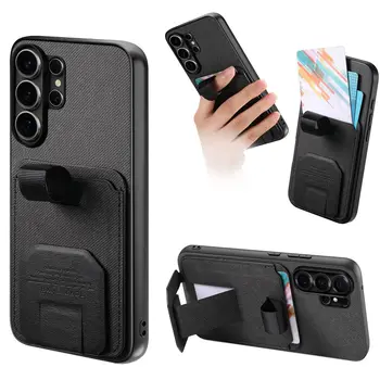 Galaxy A15: Finger Strap Telefon Fall Stoßfest Karte Halter Abdeckung