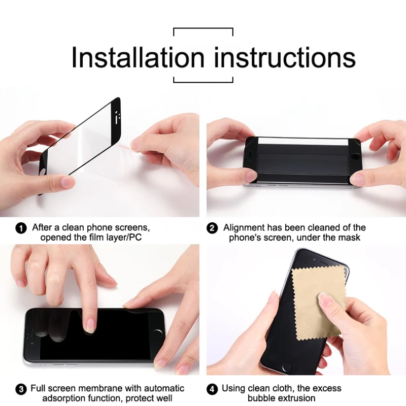 Volle Abdeckung Gehärtetem Glas Glas Screen Protector Schutz Telefon Kamera Objektiv Film Magie 7 pro – Bild 6