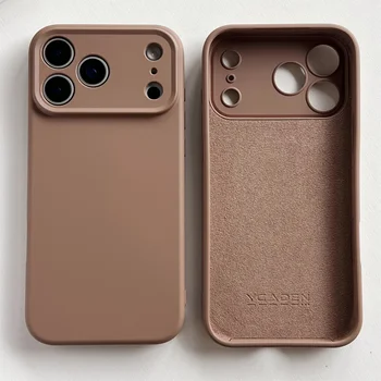 iPhone 16: Stoßfester Bumper, neu, Hülle, gelbes flüssiges Silikonkautschuk