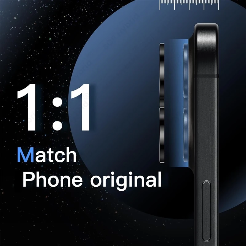 i17 Pro Max Metallring Kameraglas Legierung Objektivfolie i Phone Air iFone iHone 17Pro 17ProMax – Bild 5