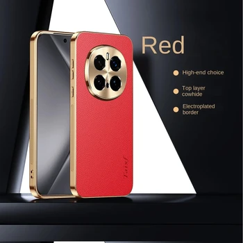Honor Magic7 Pro: Fall Leder Überzug Stoßfest Abdeckung Für Magic 7 6 5 Pro 7 Lite textur Lichee Muster Fällen Bumper Shell