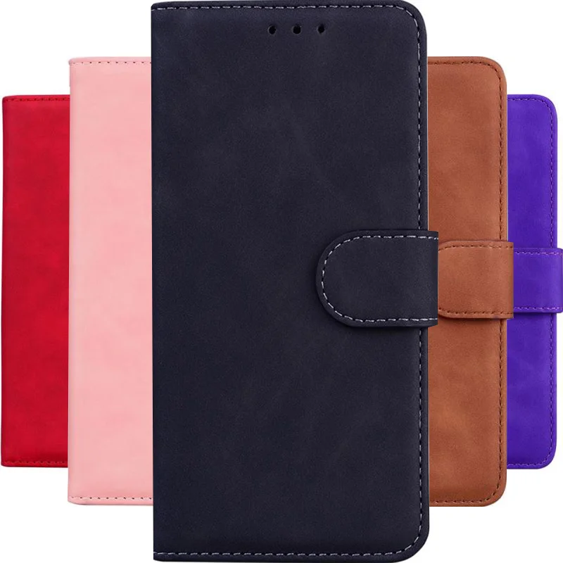 iPhone SE (2020/2022): Flip Telefon Brieftasche Ledertasche 6S 7 8 Plus Karte Slots Stand Abdeckung D26F