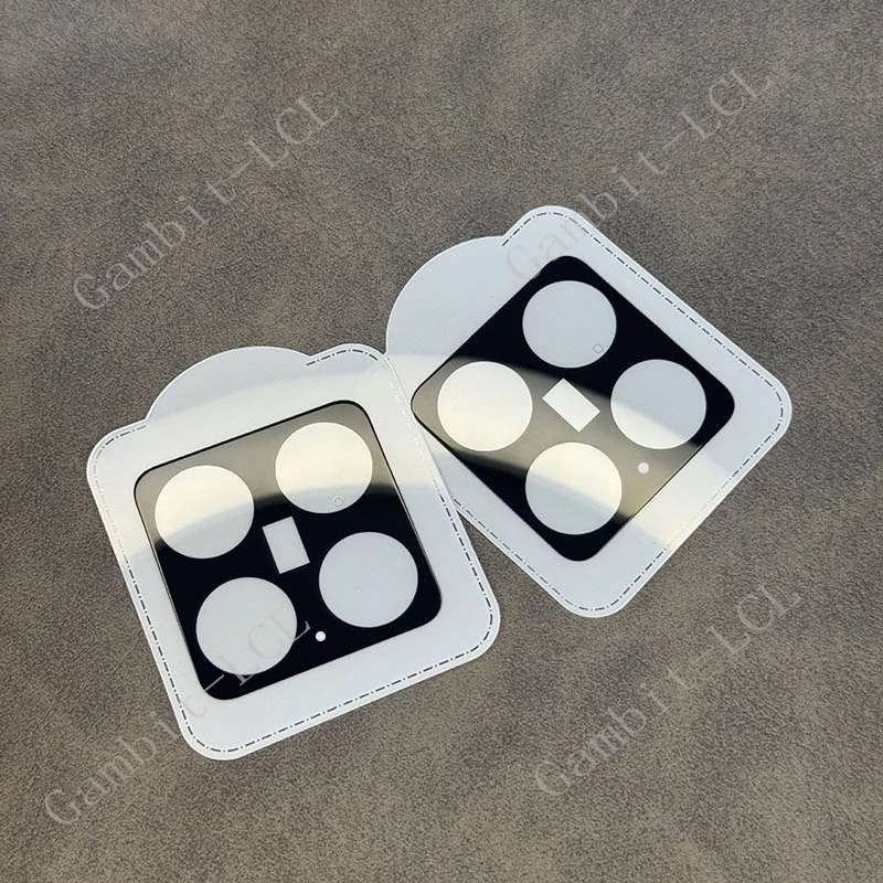 2PCS-5PCS 3D 9H HD Gehärtetes Glas " Kamera Objektiv Schutz Abdeckung film – Bild 3