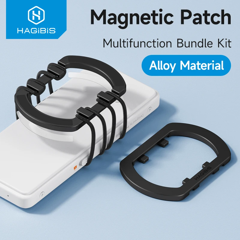 Hagibis Magnetischer Patch-Adapterring, Magnetaufkleber für Magsafe Patch-Zubehör, Bundle-Kits, Powerbank, SSD-Gehäuse