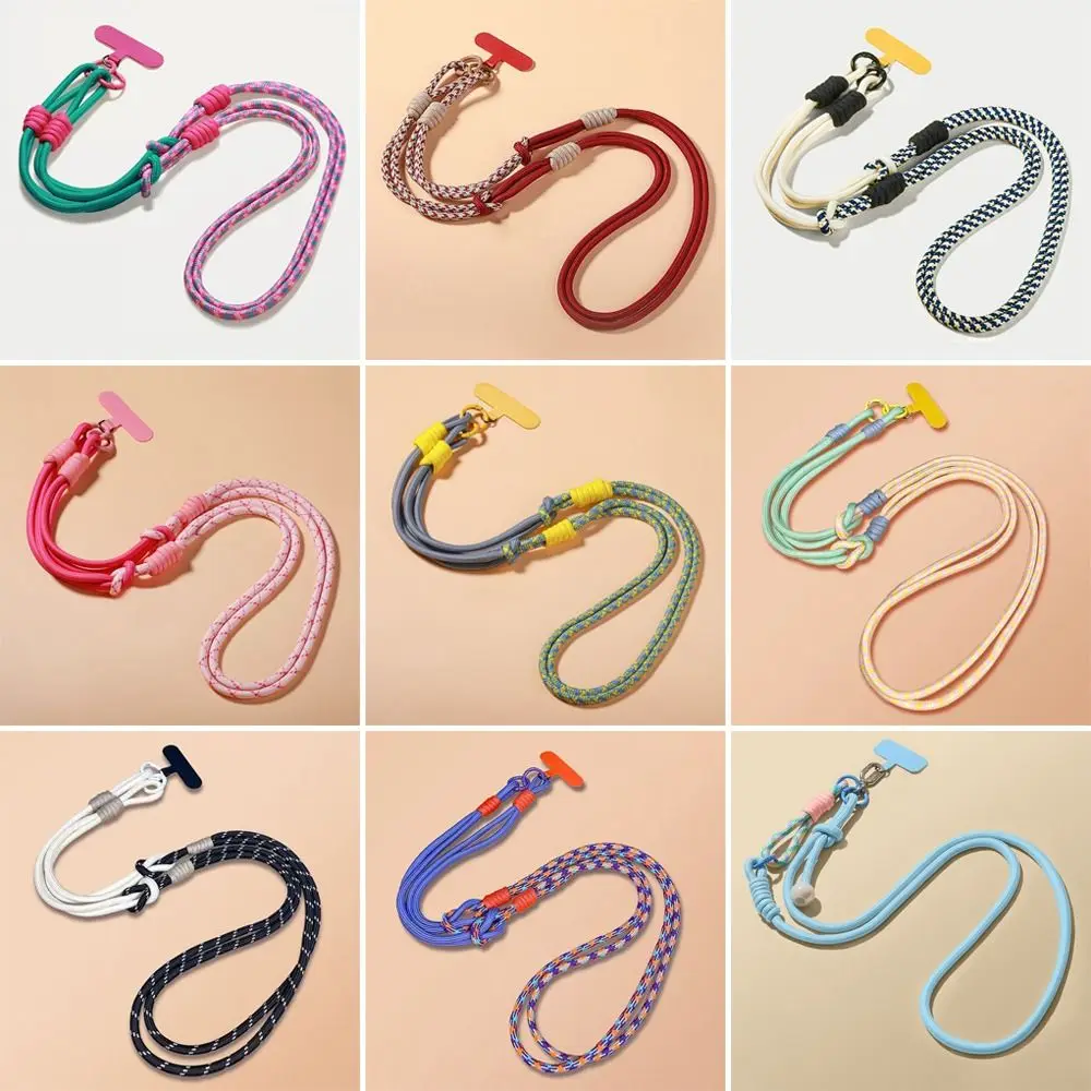 Neue Handy-Lanyards mit Patch, abnehmbare lange Halsbänder, personalisierte Handy-Trageriemen – Bild 4