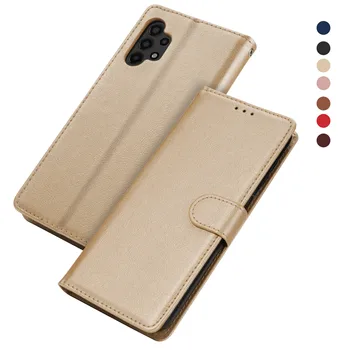 Galaxy S24+: Ledertasche e Funda Flip Wallet Cover Book Case