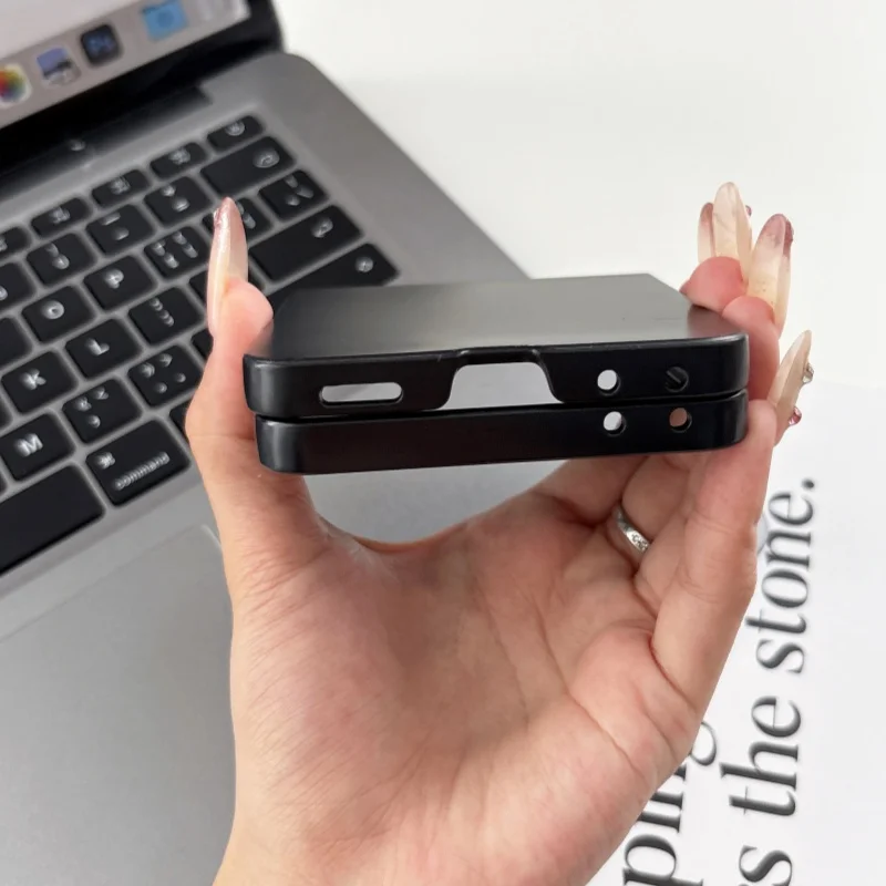 Ultradünne, matte, transluzente, stoßfeste Handyhülle Flip7 FE Flip8, klare, schlanke, harte PC-Schutzhülle – Bild 5