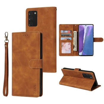 Galaxy A15: Brieftasche magnetische Flip mit Kartensteckplatz Ledertasche