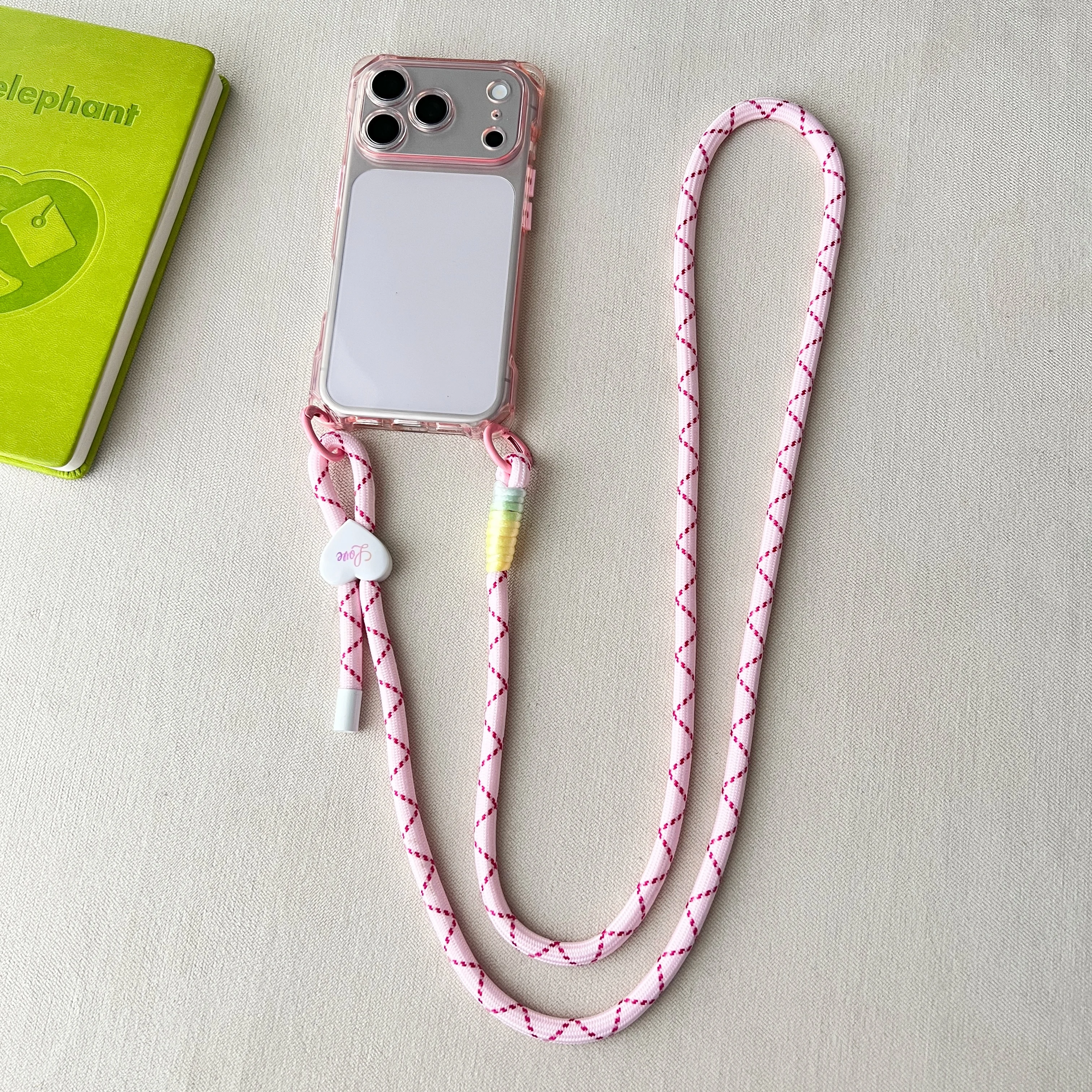 Verstellbare Lanyard-Handyhülle – Cross-Body Long Strap Tragegurt Luftschutzhülle – Bild 4