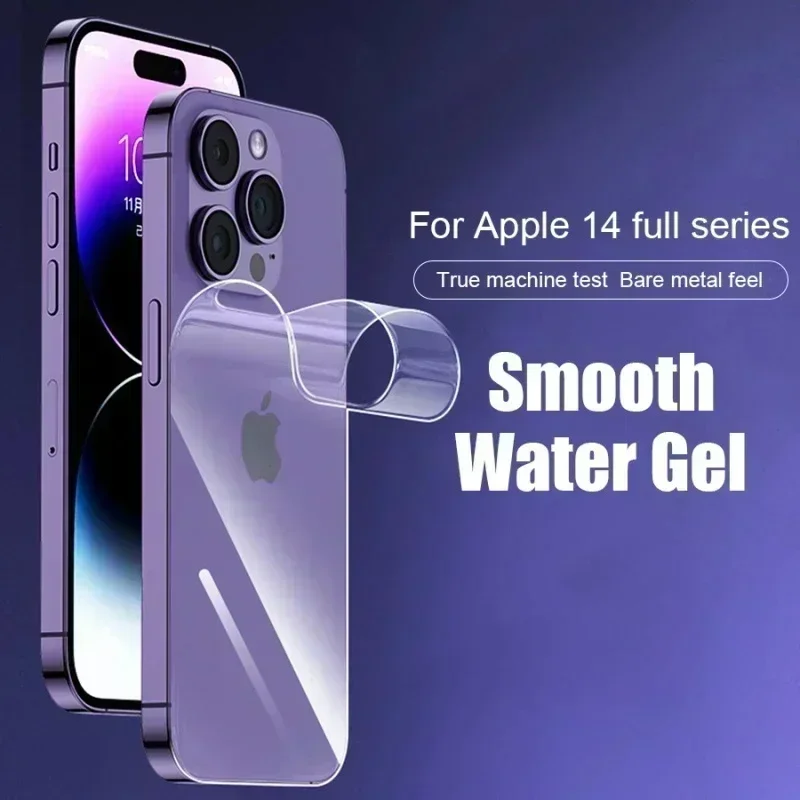 4Pcs Hydrogel Film Zurück Film Screen Protector Weiche Film – Bild 2
