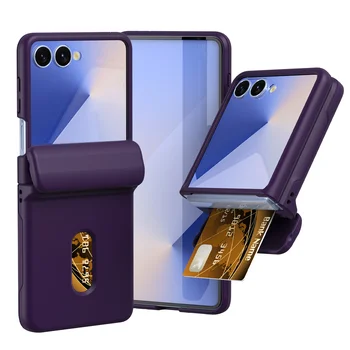 Brieftaschenhülle mit Kartenfach & Scharnierschutz Flip7 Flip6 Flip5 Flip4 Flip8 Handyhülle