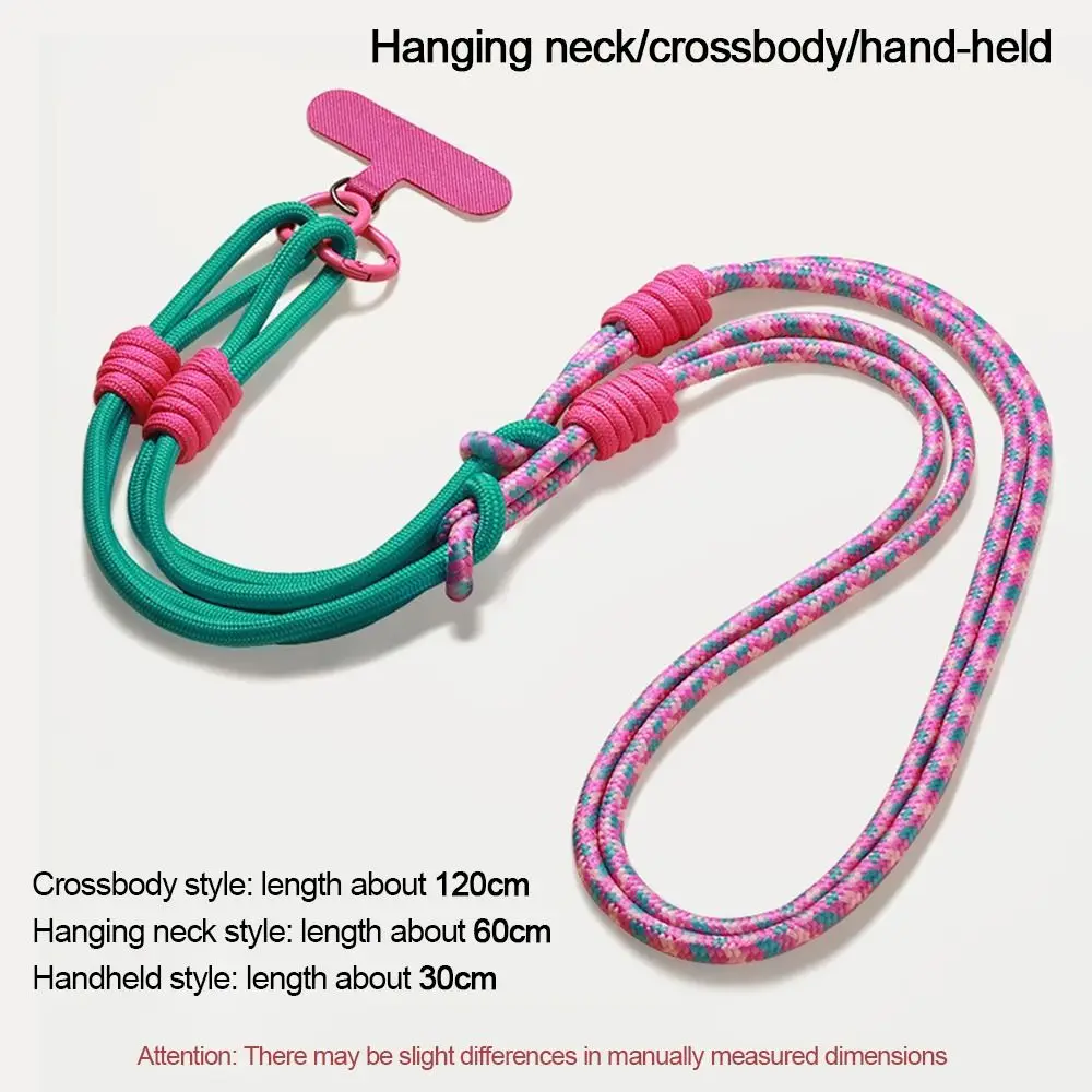 Neue Handy-Lanyards mit Patch, abnehmbare lange Halsbänder, personalisierte Handy-Trageriemen – Bild 6
