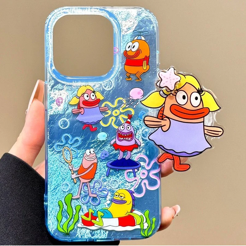iPhone 12 mini: Debbie Fish Grip Tok-Halter Dazzle Lustre Lining Hard Phone Case