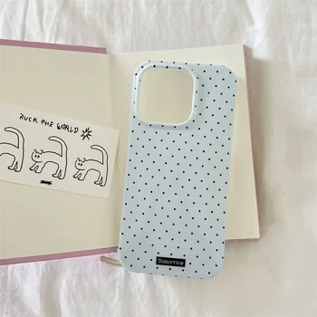 iPhone 13 Pro: INS Polka Dot Kleine frische Handyhülle, ultradünne, stoßfeste Abdeckung
