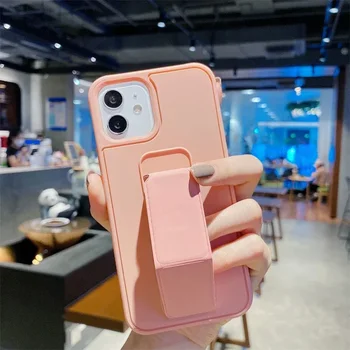 iPhone 14 Plus: Magnetischer Ständerhalter, Handschlaufe-Hülle Stand-Telefonabdeckung