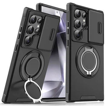 Galaxy A35: Magnetische Ringständer-Handyhülle Cover