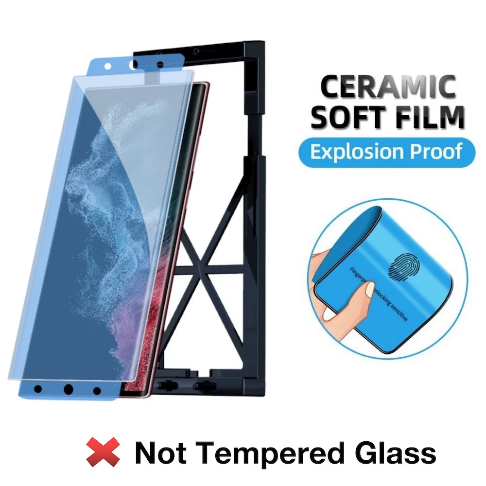 10 9 8 Plus Displayschutzfolie mit Installationsset, kein Glas – Bild 3