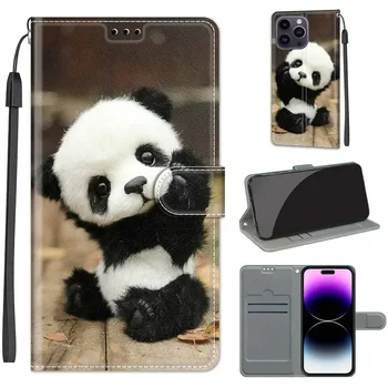 Pixel 7a: Blumenmuster Flip Case Wallet Leder Phone Cases Stand Book Cover Taschen