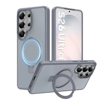 Galaxy S24 FE: Hülle mit MagSafe Magnetischer Halterung Ständer Cover
