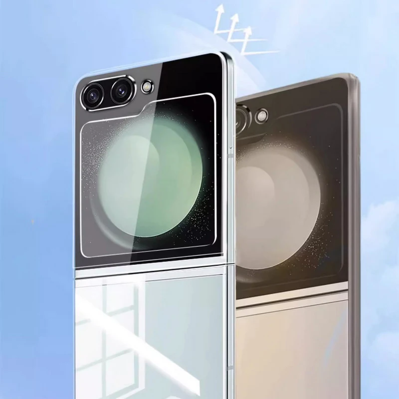 Flip7 FE Flip5 Flip4 Flip6 Transparente Handyhülle Stoßfeste Harte Klare Schutzhülle – Bild 4