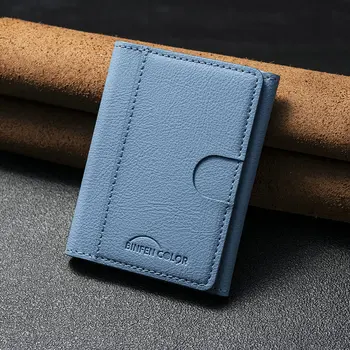 Magnetischer Kartenhalter aus Leder, geeignet für Magsafe-Funktion, Handyhülle, Brieftasche, Flip-Kartenfach, Ständer
