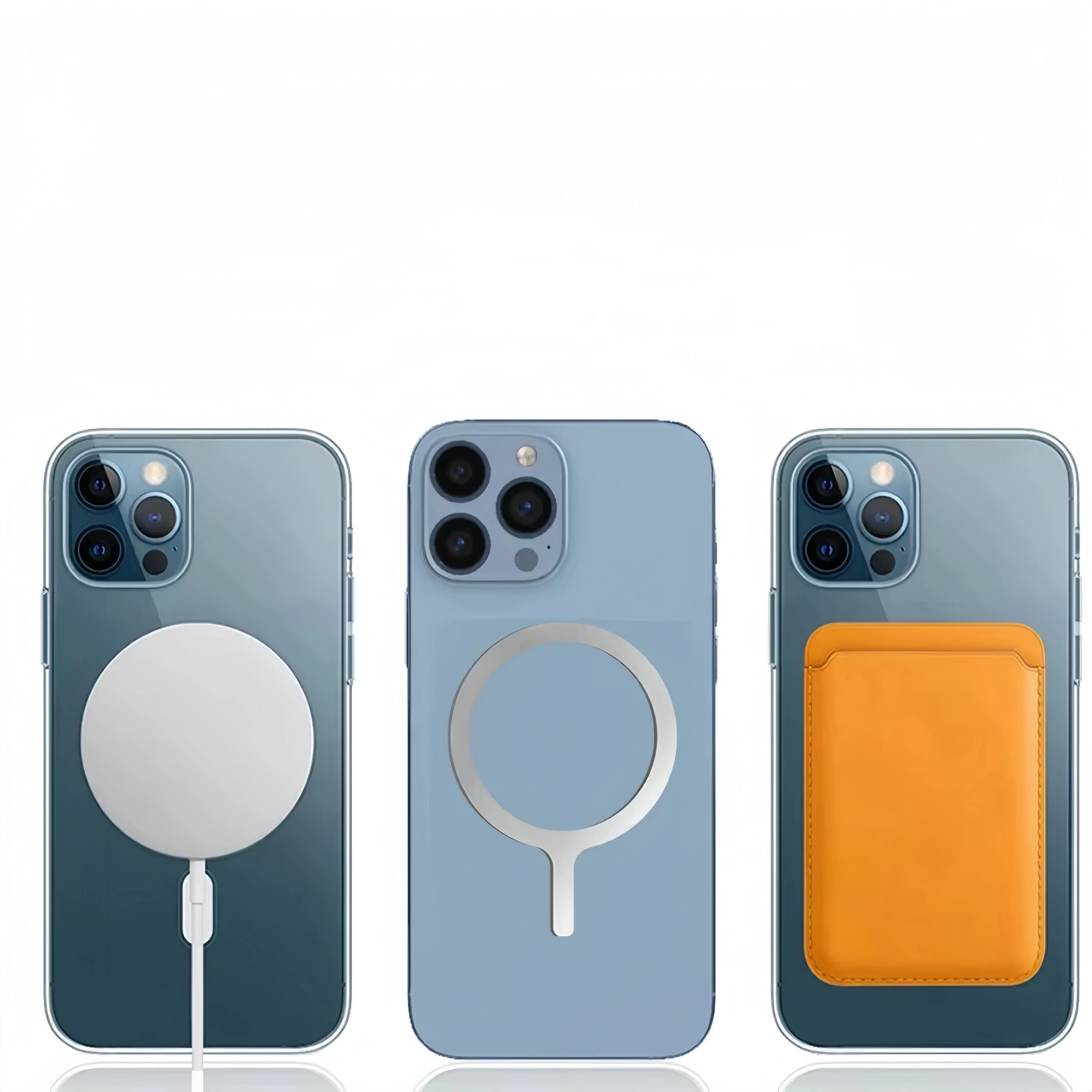 Universeller Magnet-Aufkleber Magnetischer Adapterring Geeignet für Magsafe iPhone Kabelloses Laden – Bild 6