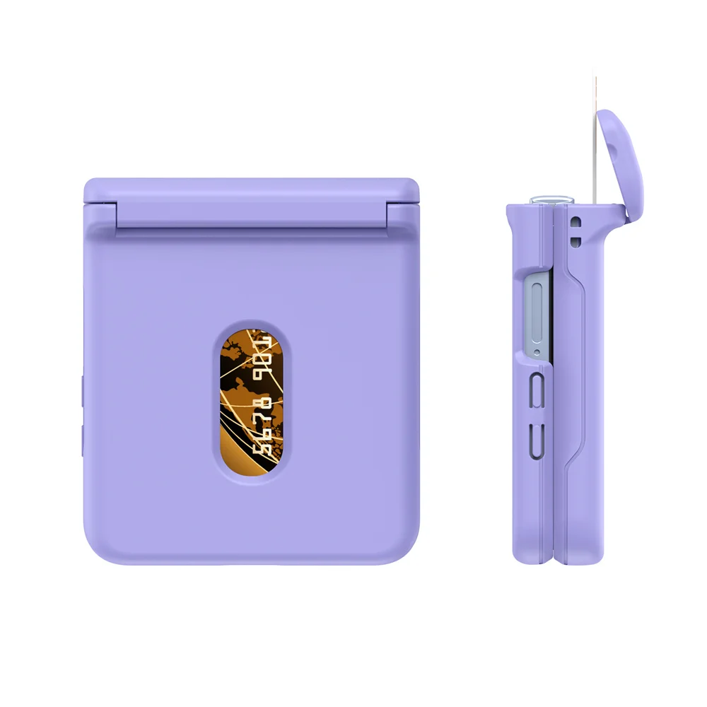 Brieftaschenhülle mit Kartenfach & Scharnierschutz Flip7 Flip6 Flip5 Flip4 Flip8 Handyhülle – Bild 5