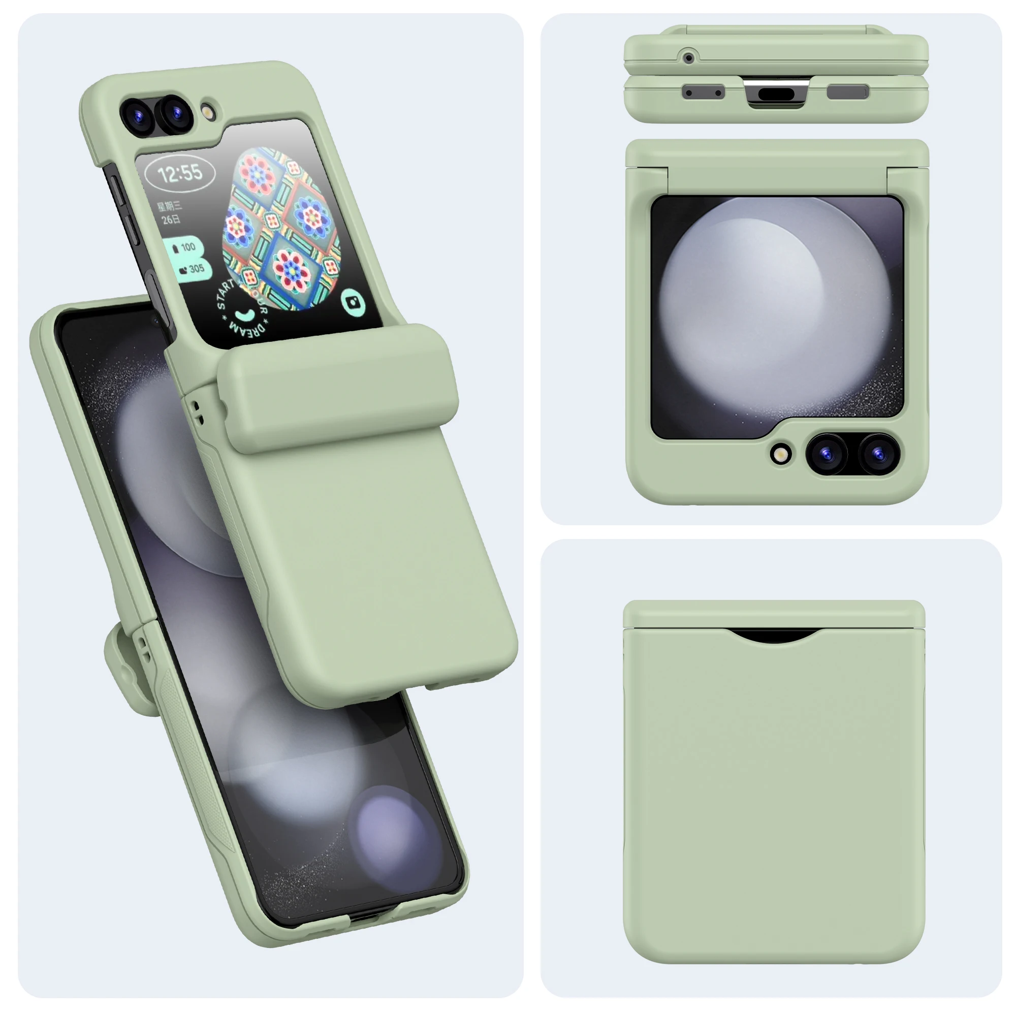 Flip-Cover-Handyhülle mit Kartenfach, stoßfest, sturzsicher – Bild 4