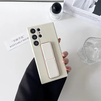 Galaxy S22+: Magnetischer Ständer-Handriemen-Hülle + Handyhülle mit Ständer