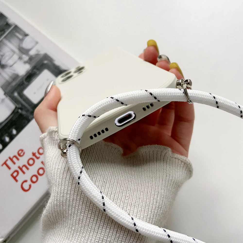 Crossbody Lanyard Strap Seil Handyhülle Halskette verstellbare Abdeckung – Bild 2