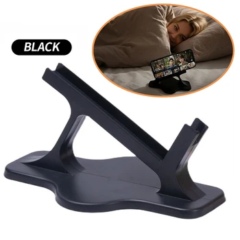 Bett-Handyhalterung für Seitenschläfer, Stabiler Ergonomischer Telefonständer für Freihändiges Anschauen, Perfekt für Unterhaltung vor dem Schlafengehen