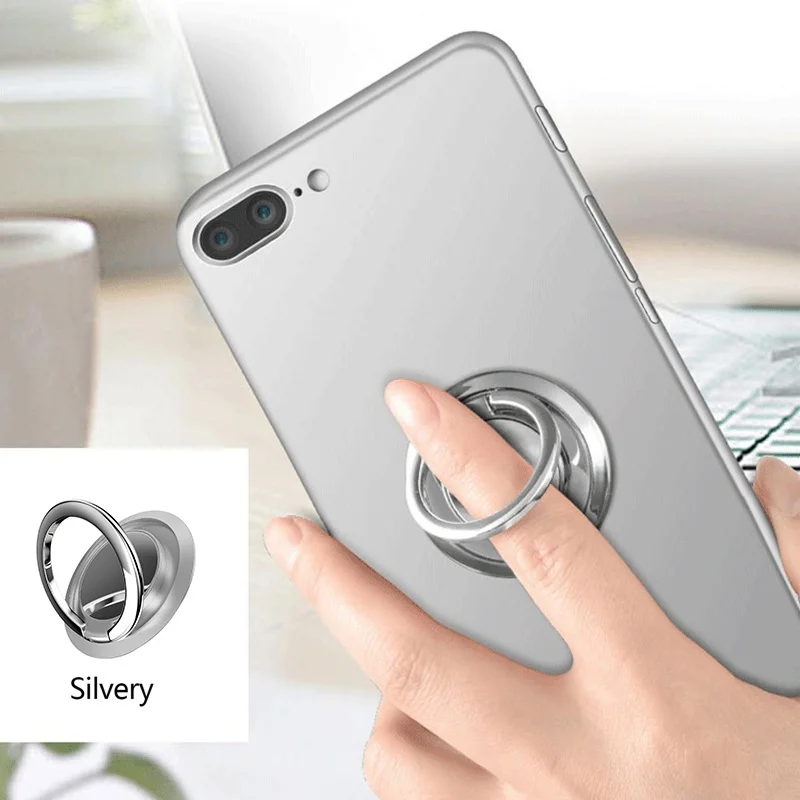 Fingerring halter Stand griff 360 drehbar für Handy Auto Magnet halterung Telefon zurück Aufkleber Pad Universal – Bild 4
