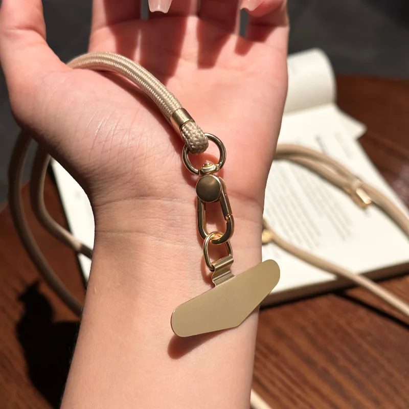 Universelle Umhängetaschen-Telefon-Lanyards mit Patch, verstellbarer Handy-Gurt, Umhängeband, Halsseil für – Bild 6