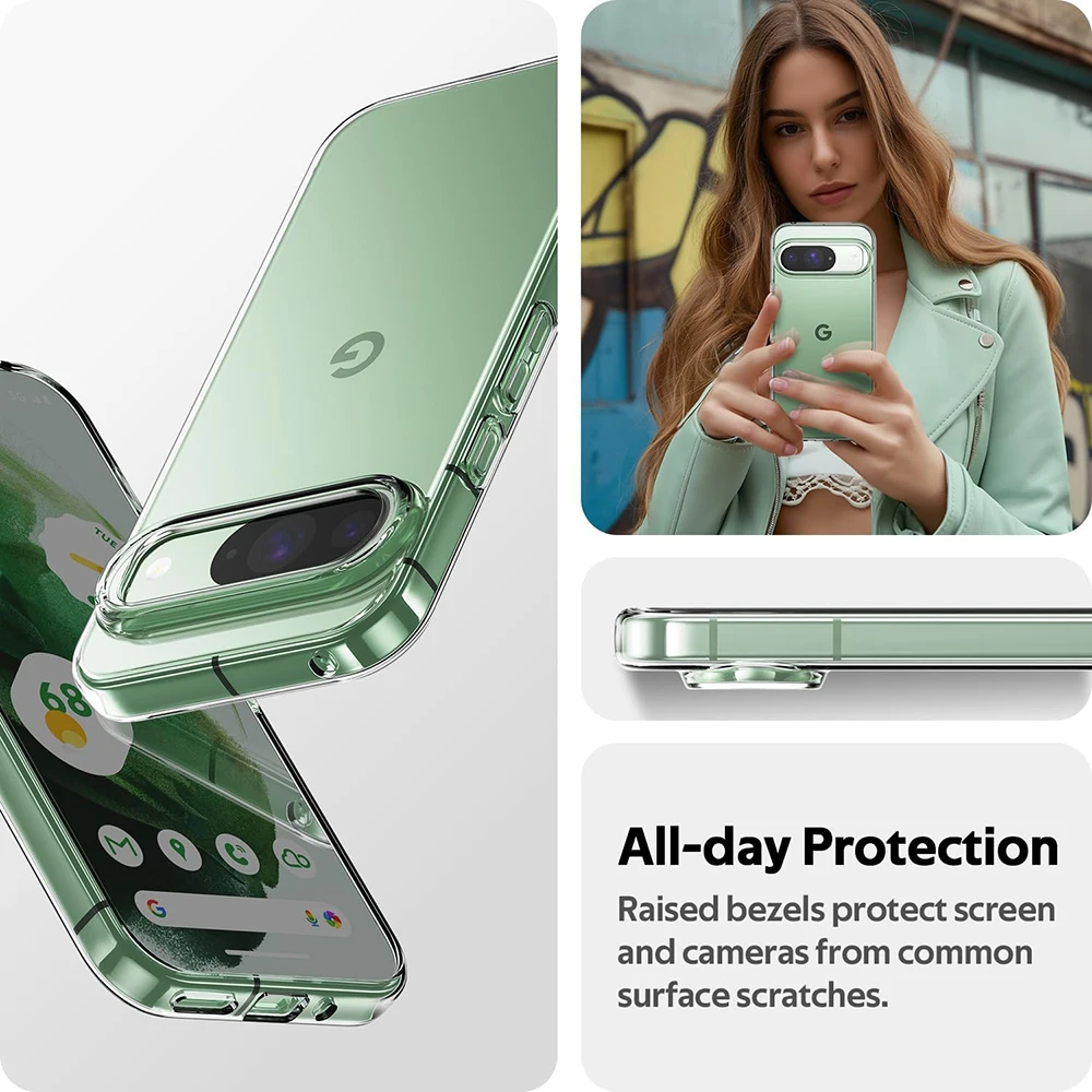 Silikon weiche ultradünne Hülle klare Schale transparente Rückseite für Google 8 A 9 XL – Bild 3