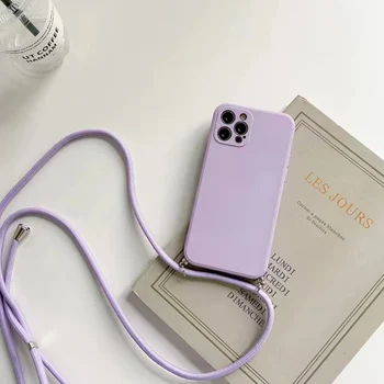 Pixel 7: Halskettenband Umhängekordel Silikonhülle Cover Funda