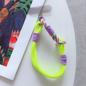 Niedliches Handy-Lanyard zum Aufhängen, Dekoration, kann gedragen werden, Twist-Seil, Anti-Verlust-Anhänger, modisch