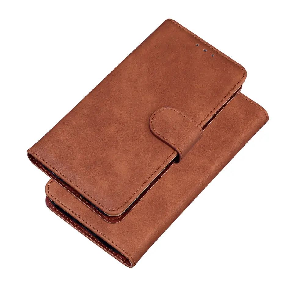 Flip Telefon Brieftasche Ledertasche 6S 7 8 Plus Karte Slots Stand Abdeckung D26F – Bild 5